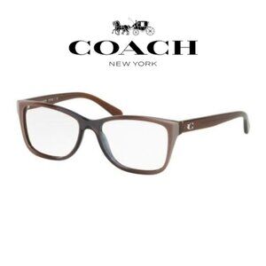 Coach HC6129 Taupe Laminate 5534 Full Rim Optical/Prescription Eyeglasses Frame